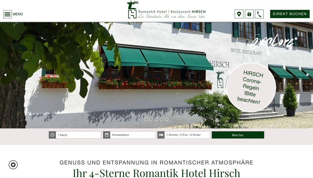 Romantikhotel Hirsch